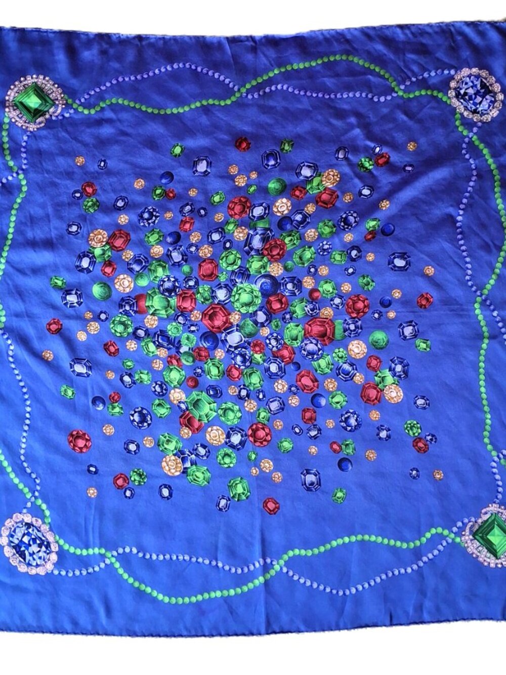 Vintage Smithsonian Silk Scarf